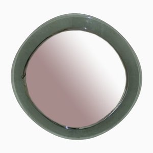 Vintage Italian Grey Mirror, 1970s
