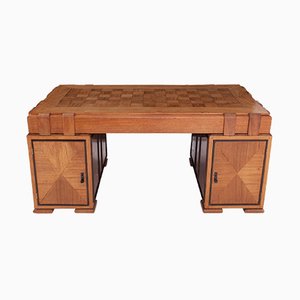 French Art Deco Desk In Oak For At Pamono French Art Deco Desk In Oak