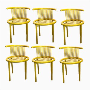 Circo Chairs attributed to Herbert Ohl for Lübke, 1980, Set of 6