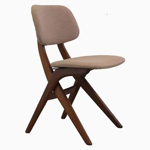 Scissor Chairs by Louis Van Teeffelen for Awa Meubelfabriek, Set of 4