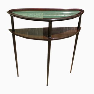 Table Console en Hêtre, Italie, 1950s