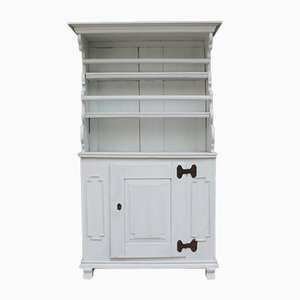 Antique Cupboard in White Softwood