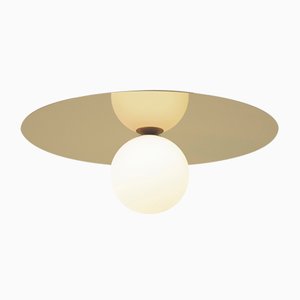 Plate and Sphere Decken- oder Wandlampe von Atelier Areti