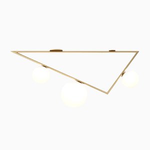 Triangle Ceiling Lamp by Atelier Areti