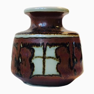 Dänische Keramik Vase von Noomi Backhausen für Søholm, 1960er