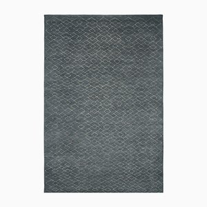 Uele BLUGR Hand-Knotted Rug in Wool by Kristiina Lassus