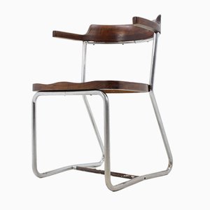 Bauhaus Modell K16 Chair aus Chrom von Slezak, 1930er