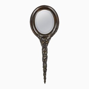 Specchio vintage in bronzo di Enzo Missoni