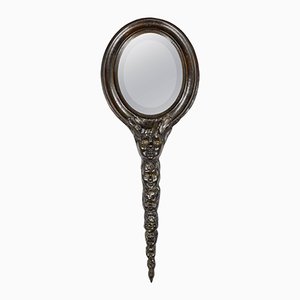 Vintage Bronze Wall Mirror by Enzo Missoni