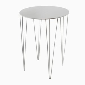 Chele Bistro Table in White by Antonino Sciortino for Atipico