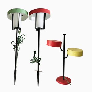 Lampes de Jardin de Kaiser Leuchten, 1950s, Set de 3