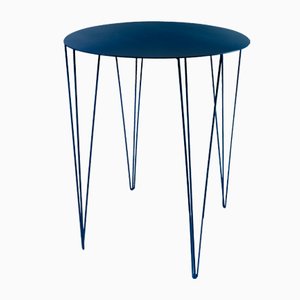 Table de Bistrot Chele Bleue par Antonino Sciortino pour Atipico