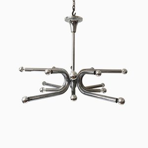 Large 16-Arm Sputnik Chandelier or Ceiling Lamp from Cosack, 1960s