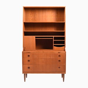 Secretaire Mid-Century in teak, Danimarca