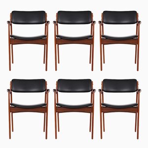 Vintage Modell 49 Chairs aus Palisander von Erik Buch für O.D. Møbler, 6er Set