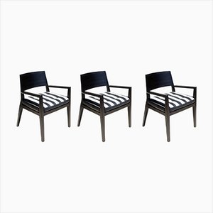 Italian Armchairs from Flexform, 1990s, Set of 3