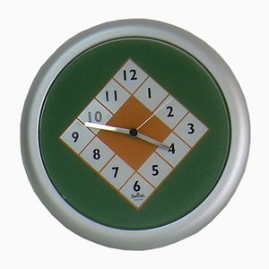 Vintage Wall Clock by Marco Zanini for Rosenthal