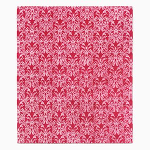 Royal Damask Teppich in Rot & Rosa von Knots Rugs