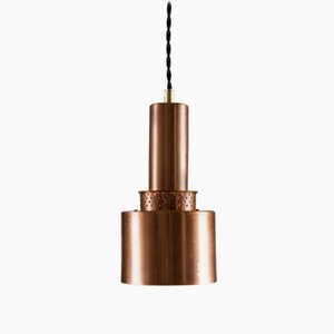 Lámpara colgante T292 vintage de cobre de Hans-Agne Jakobsson