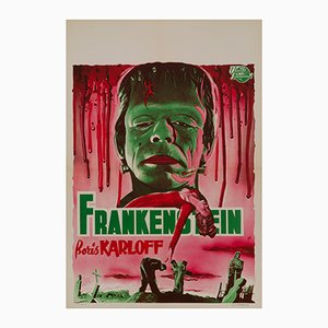 Frankenstein Poster by Bos, 1950s