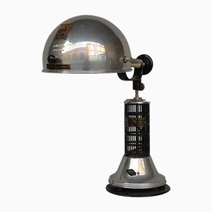 Industrielle Art Deco Tischlampe von Original Hanau Heraeus, 1920er