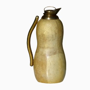 Caraffa in pelle di capra di Aldo Tura, anni '50