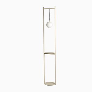 Heis Floor Lamp in Off White by Matteo Fiorini for Mason Editions
