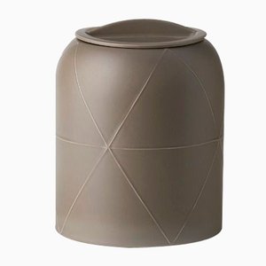 Vaso Seams con coperchio D di Benjamin Hubert per Bitossi, 2015