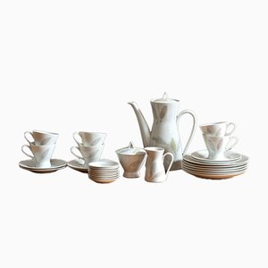 Service à Café Modèle 2000 Vintage par Richard Latham et Raymond Loewy pour Rosenthal