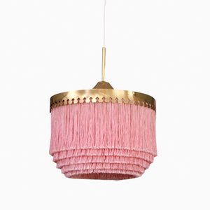 Lámpara de techo T601 en rosa de Hans-Agne Jakobsson, años 60