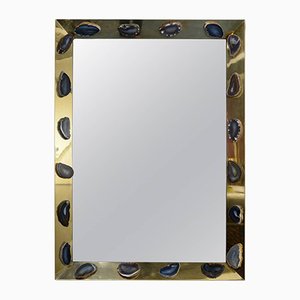 Miroir Vintage avec Agates