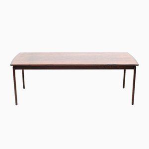Mid-Century Danish Rosewood Coffee Table by Ole Wanscher for Poul Jeppesens