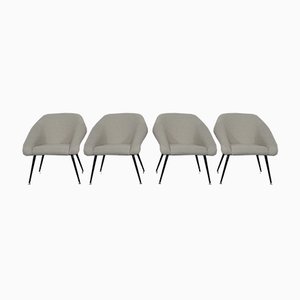 Mid-Century Sessel, 4er Set