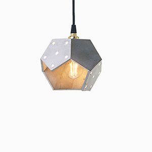 Basic TWELVE Duo Concrete Pendant Lamp from Plato Design