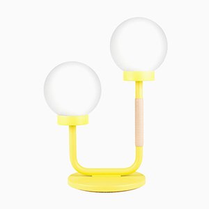 Little Darling Table Lamp Yellow by Maria Gustavsson for Swedish Ninja