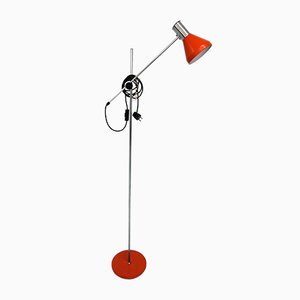 Lampadaire Chromé Orange, 1970s