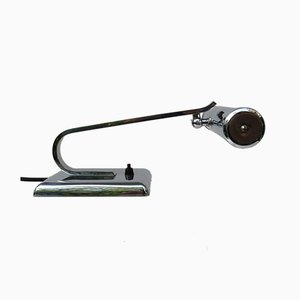 Art Deco Chromed Piano Lamp