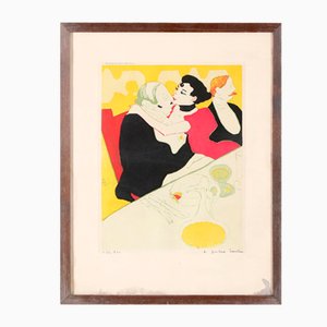 Poster Reine de Joie di Henri de Toulouse-Lautrec, 1892