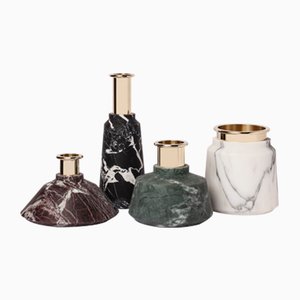 STONELAND Collection Vasen von Studio Tagmi für StoneLab Design, 4er Set