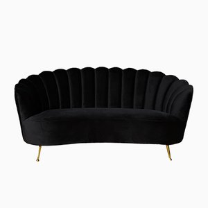 small velvet sofa black velvet vintage black velvet sofa for sale at pamono small velvet sofa black velvet vintage black velvet sofa for sale at pamono