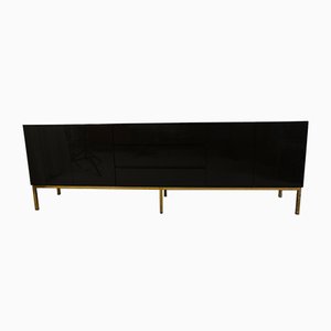 Credenza lacada en alto brillo de Jean Claude Mahey para Roche Bobois, años 70