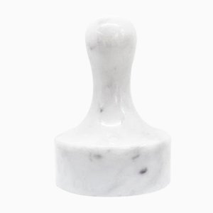 Meat Mallet in White Carrara Marble from FiammettaV Home Collection