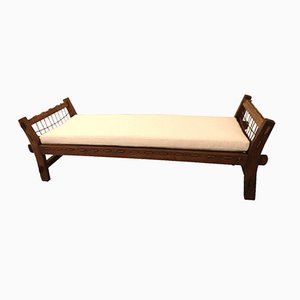 Vintage French Rope Daybed