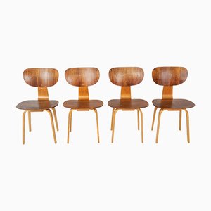 Vintage Model SB13 Dining Chairs by Cees Braakman for Pastoe, Set of 4