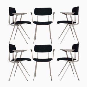 Vintage Result Chairs by Friso Kramer for Ahrend, Set of 6