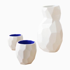 Servicio de sake Poligon azul de Studio Lorier