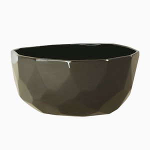 Black Poligon Bowl from Studio Lorier