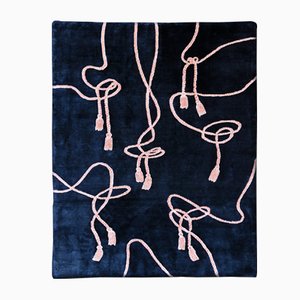 Braids Carpet in Silk & Wool by Ekaterina Elizarova for Junior Monarch