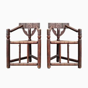 Set of Antique Scottish Turner Chairs