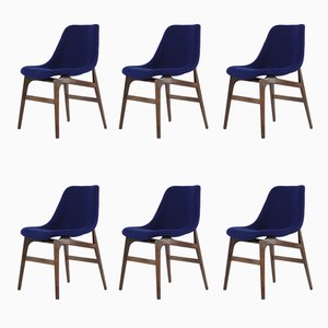 Chaises par Vittorio Dassi, 1950s, Set de 6